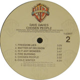 Dave Davies : Chosen People (LP, Album, Win)