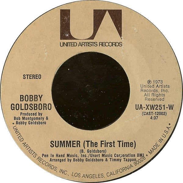 Bobby Goldsboro : Summer (The First Time) / Childhood - 1949 (7", Single, Styrene)