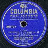 Antonín Dvořák - Eugene Ormandy Conducting The Philadelphia Orchestra : New World Symphony (5xShellac, 12", Album)
