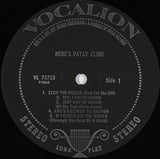 Patsy Cline : Here's Patsy Cline (LP, Comp, Pin)