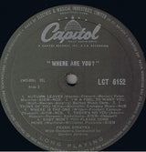 Frank Sinatra With Gordon Jenkins And His Orchestra : Where Are You? (LP, Album, Mono)