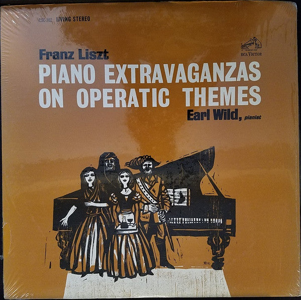Franz Liszt, Earl Wild : Piano Extravaganzas On Operatic Themes (LP, Club, Ind)