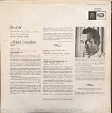 Alexis Weissenberg, Bach* : Chromatic Fantasy and Fugue In D minor • Partita No. 5 In G • Partita No. 6 In E Minor (LP, Album)