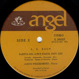 Alexis Weissenberg, Bach* : Chromatic Fantasy and Fugue In D minor • Partita No. 5 In G • Partita No. 6 In E Minor (LP, Album)