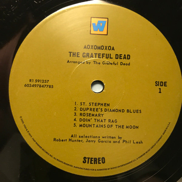 Grateful Dead* : Aoxomoxoa (LP, Album, RE, RM, 180)