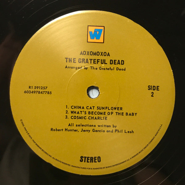 Grateful Dead* : Aoxomoxoa (LP, Album, RE, RM, 180)