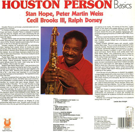 Houston Person : Basics (LP, Album)