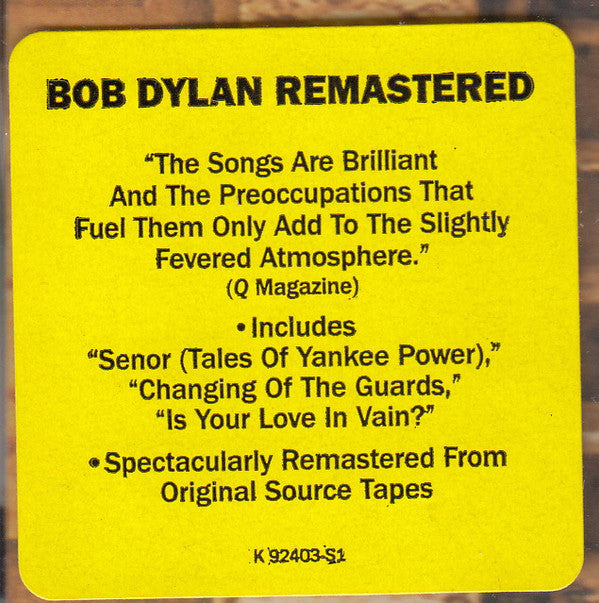 Bob Dylan : Street-Legal (CD, Album, RE, RM)