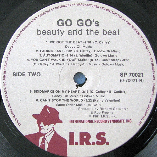 Go-Go's : Beauty And The Beat (LP, Album)