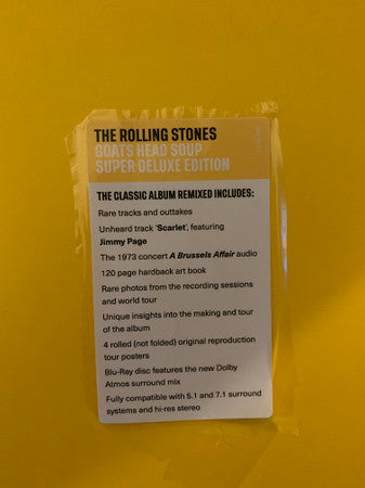 The Rolling Stones : Goats Head Soup (CD, Album, RE, Rem + CD + CD, Album, RE + Blu-ray,)
