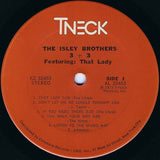The Isley Brothers : 3 + 3 (LP, Album, Pit)