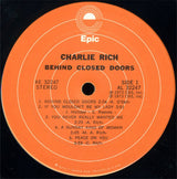 Charlie Rich : Behind Closed Doors (LP, Album)