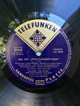 Kurt Weill, Bertolt Brecht : Aus Der »Drei-Groschen-Oper« (10", Mono)