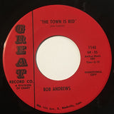 Bob Andrews (9) : She Gets Me There / The Town Is Red (7", Promo)