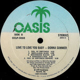 Donna Summer : Love To Love You Baby (LP, Album)