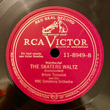Arturo Toscanini And The NBC Symphony Orchestra : The Skaters Waltz (Shellac, 12", Ind)