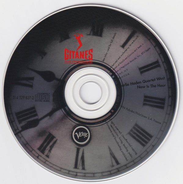 Charlie Haden Quartet West : Now Is The Hour (CD, Album)