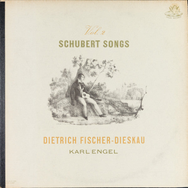 Franz Schubert, Dietrich Fischer-Dieskau, Karl Engel : Schubert Songs Vol. 2 (LP, Album, Mono)