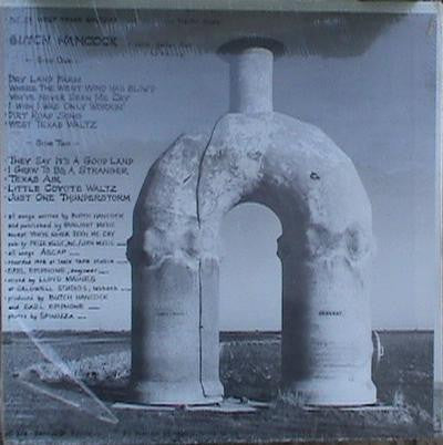 Butch Hancock : West Texas Waltzes & Dust-blown Tractor Tunes (LP, Album)