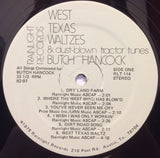 Butch Hancock : West Texas Waltzes & Dust-blown Tractor Tunes (LP, Album)