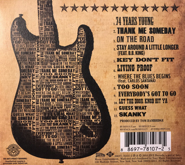 Buddy Guy : Living Proof (CD, Album, Dig)