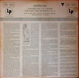 Beethoven* - Rudolf Serkin, The Philadelphia Orchestra, Eugene Ormandy : Concerto No. 1 In C-major For Piano And Orchestra, Op. 15 (LP, Mono)