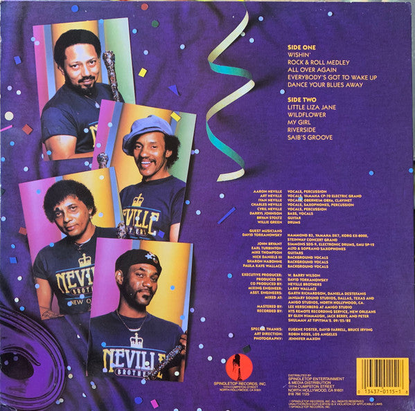 The Neville Brothers : Nevillization II: Live At Tipitina's (LP, Album)