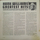 Hank Williams : Greatest Hits (LP, Comp)