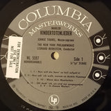 Gustav Mahler - Leonard Bernstein, New York Philharmonic, Jennie Tourel : Kindertotenlieder ‧ Four Songs (LP, Mono)