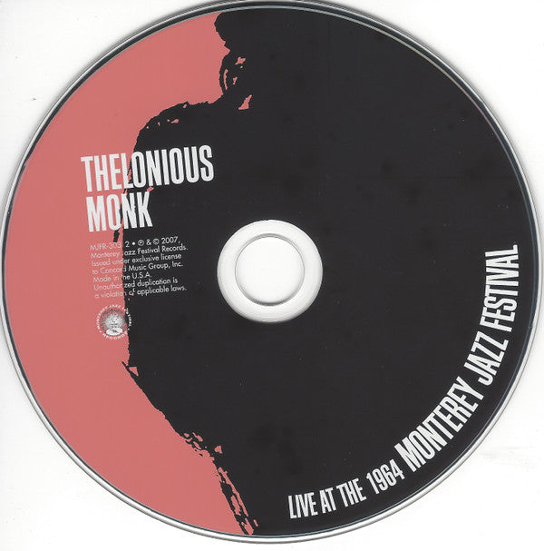 Thelonious Monk : Live At The 1964 Monterey Jazz Festival (CD, Album)