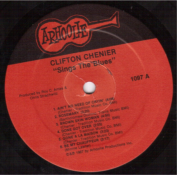 Clifton Chenier : Sings The Blues (LP, RE)