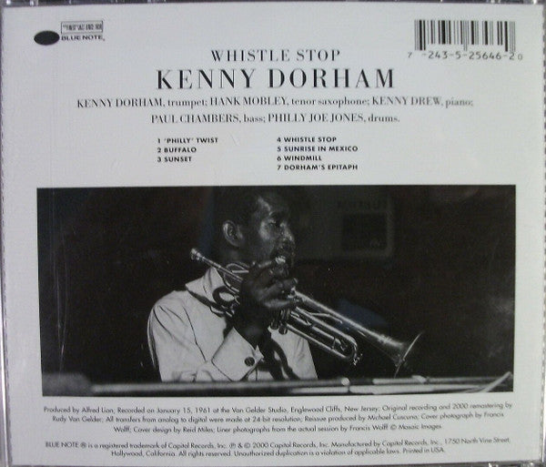 Kenny Dorham : Whistle Stop (CD, Album, RE, RM)