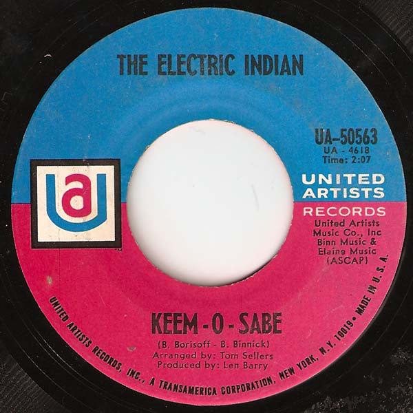 The Electric Indian : Keem-O-Sabe (7", Single)
