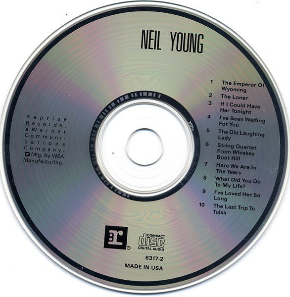 Neil Young : Neil Young (CD, Album, RE)