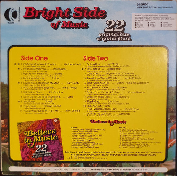 Various : Bright Side Of Music (LP, Comp, Ltd)