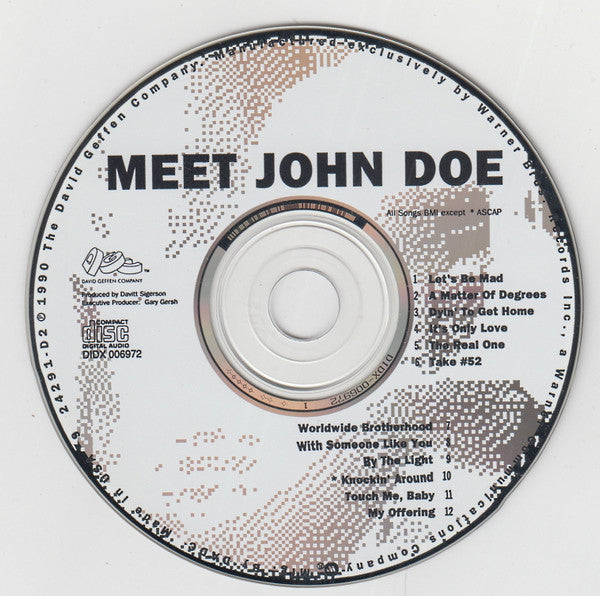 John Doe (2) : Meet John Doe (CD, Album)