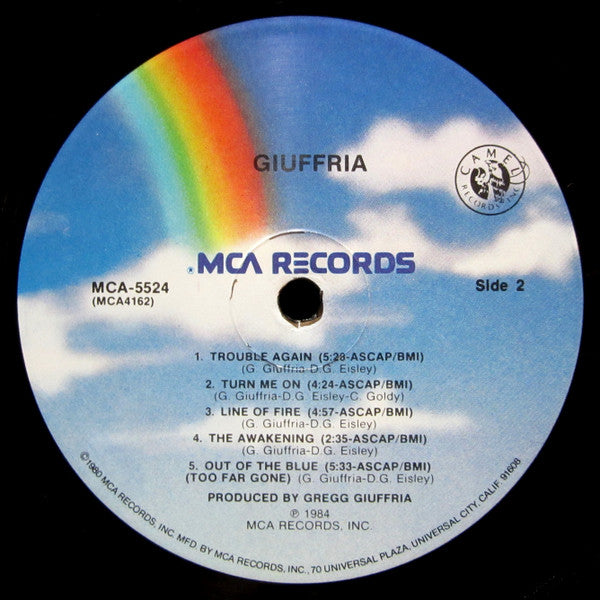 Giuffria : Giuffria (LP, Album, Pin)