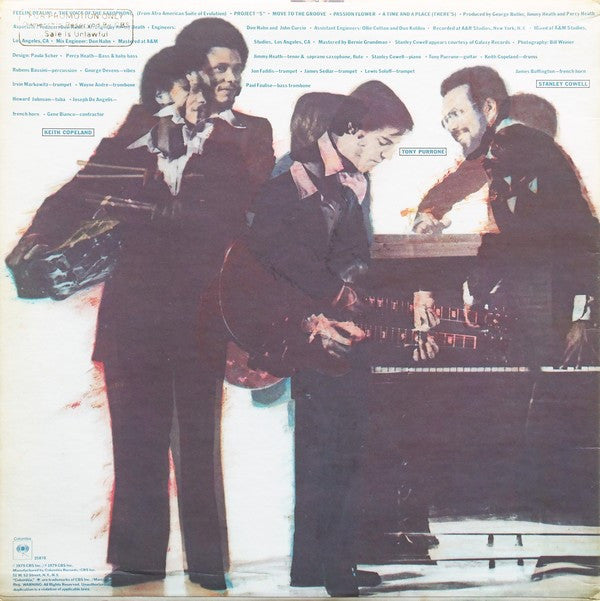 The Heath Brothers : In Motion (LP, Album, Promo)