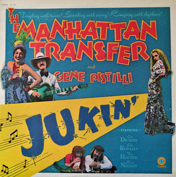 The Manhattan Transfer And Eugene Pistilli : Jukin' (LP, Album, Win)