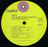 The Manhattan Transfer And Eugene Pistilli : Jukin' (LP, Album, Win)