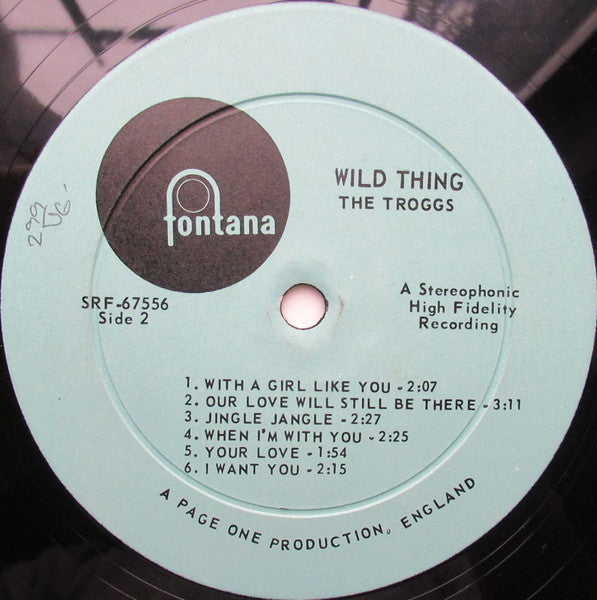 The Troggs : Wild Thing (LP, Album)