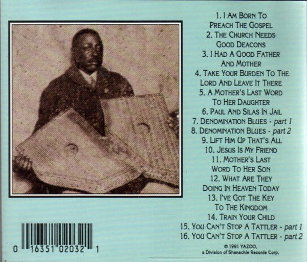 Washington Phillips : I Am Born To Preach The Gospel (CD, Comp, RM)
