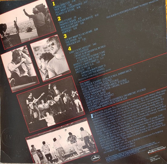 Southside Johnny & The Asbury Jukes : Live - Reach Up And Touch The Sky (2xLP, 56 )