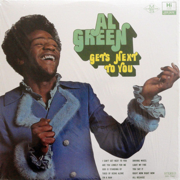 Al Green : Al Green Gets Next To You (LP, Album, RE)