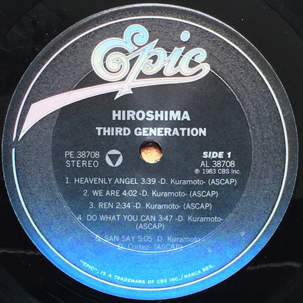 Hiroshima (3) : Third Generation (LP, Album, RE, Car)
