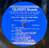 Leadbelly : Negro Folk Songs For Young People (LP, Album, 165)