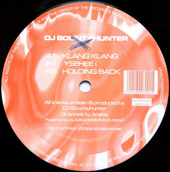 DJ Bountyhunter : Klang Klang (12")