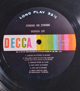 Brenda Lee : Coming On Strong (LP, Album, Mono)