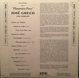 José Greco And Company : Flamenco Fury (LP, Mono)
