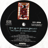 The Alan Parsons Project : The Turn Of A Friendly Card (LP, Album, Ter)